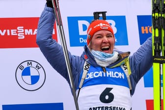 Denise Herrmann-Wick: Sie triumphierte in der Verfolgung von Antholz.