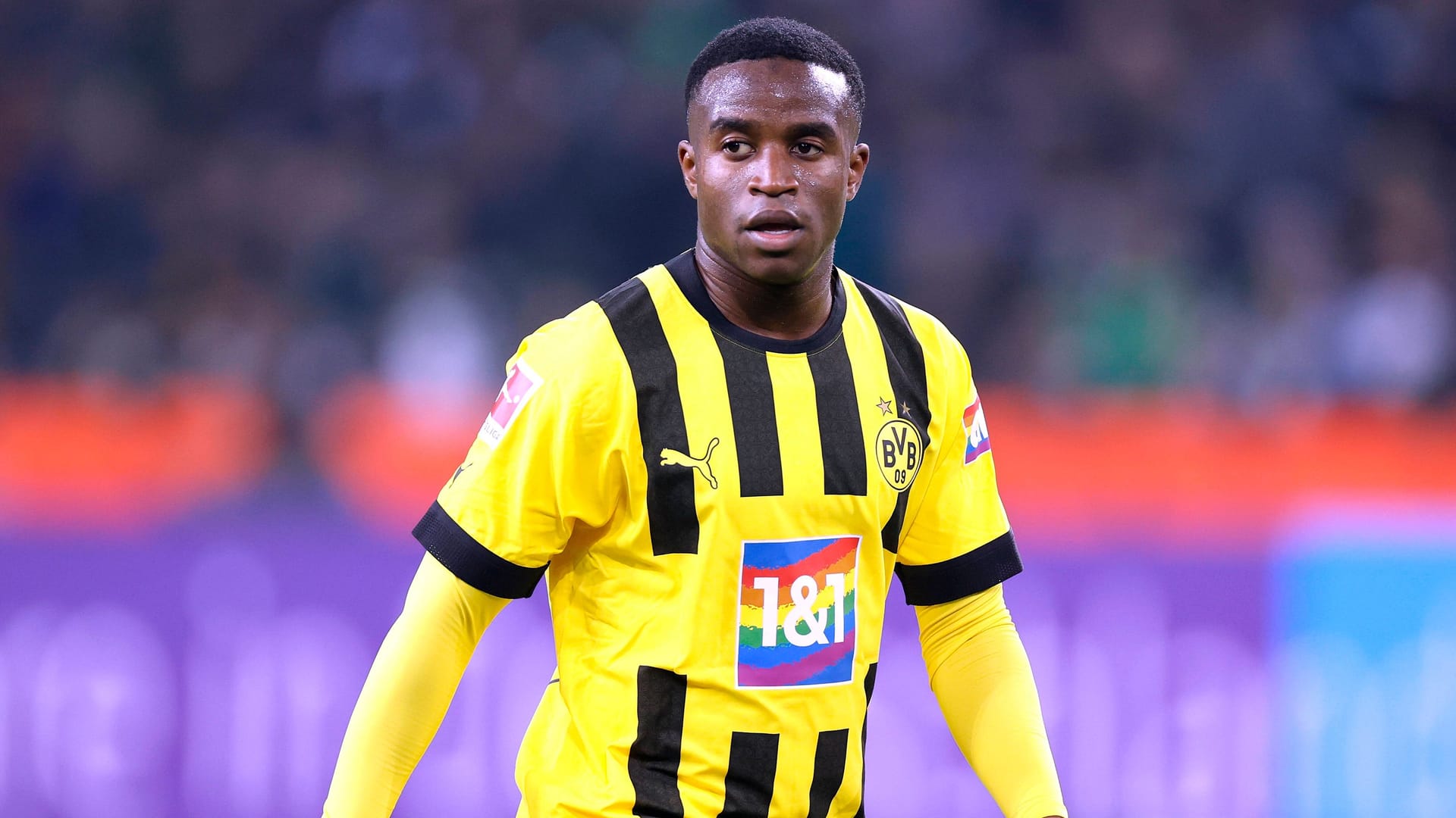 Youssoufa Moukoko: Noch immer ist nicht klar, ob er beim BVB bleiben wird. Youssoufa Moukoko: Noch immer ist nicht klar, ob er beim BVB bleiben wird.