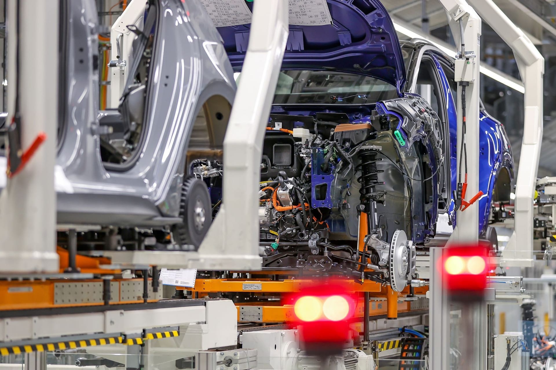 Produktion von Fahrzeugen Produktion von Fahrzeugen