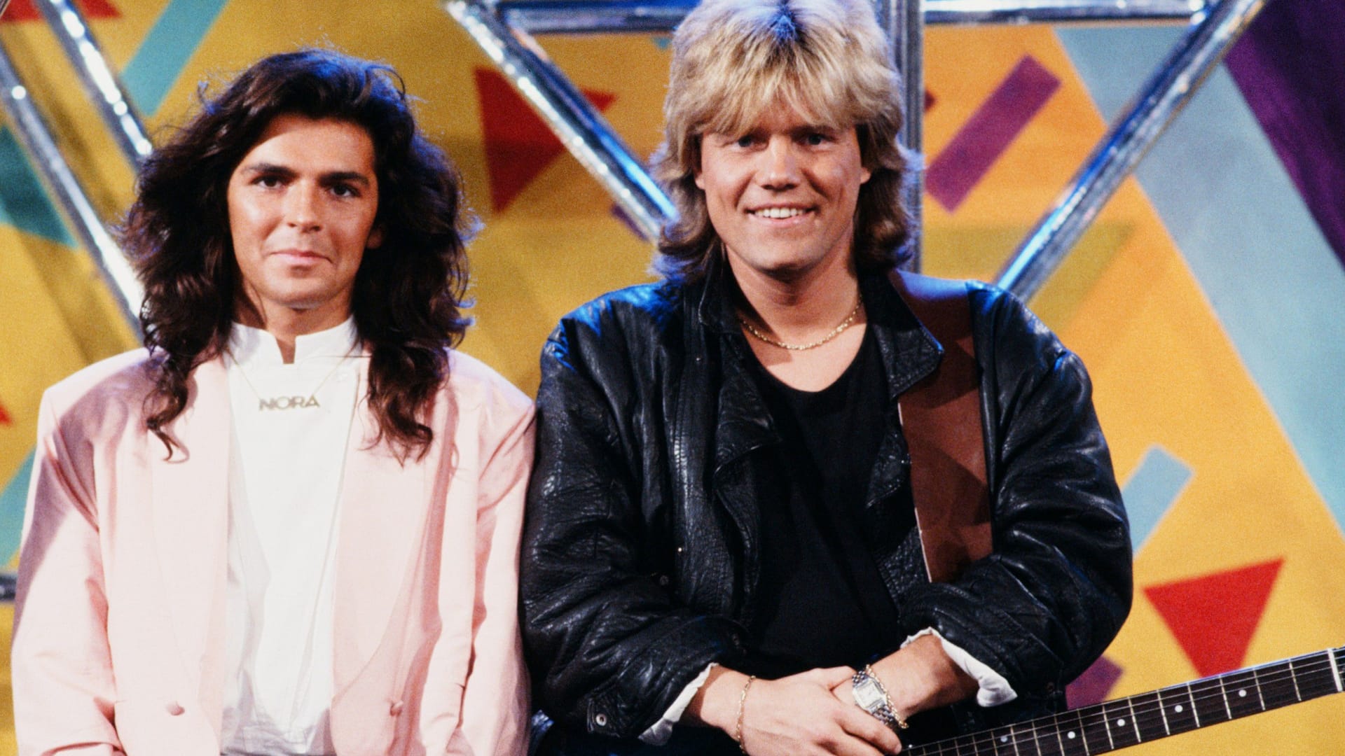 Modern Talking 1986: Thomas Anders und Dieter Bohlen.