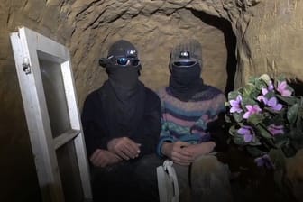 Aktivisten unter der Erde: Protestler haben unter Lützerath ein Tunnelsystem gegraben.