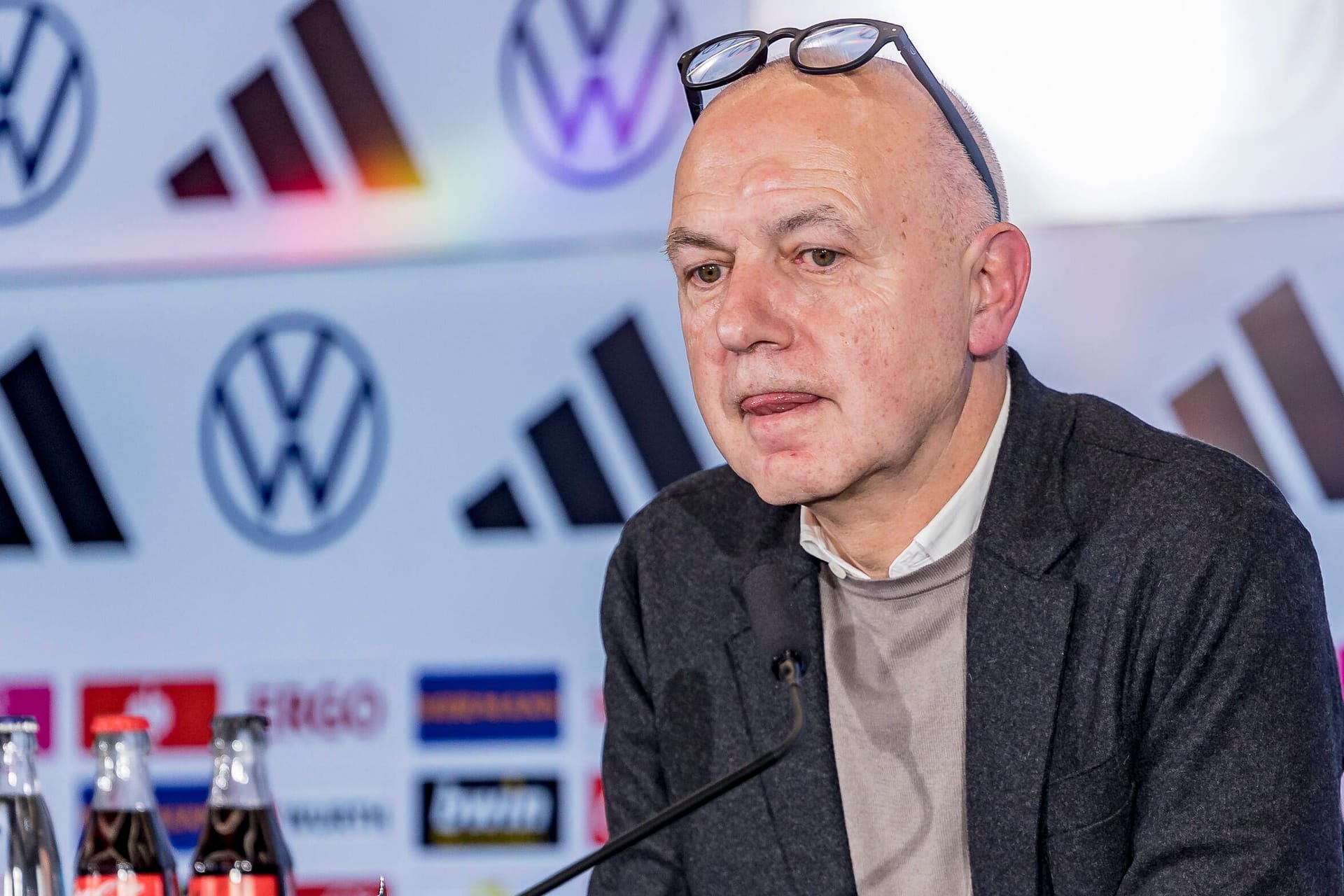Bernd Neuendorf: Der DFB-Präsident hat sich bei einigen Bundestagspolitikern unbeliebt gemacht.