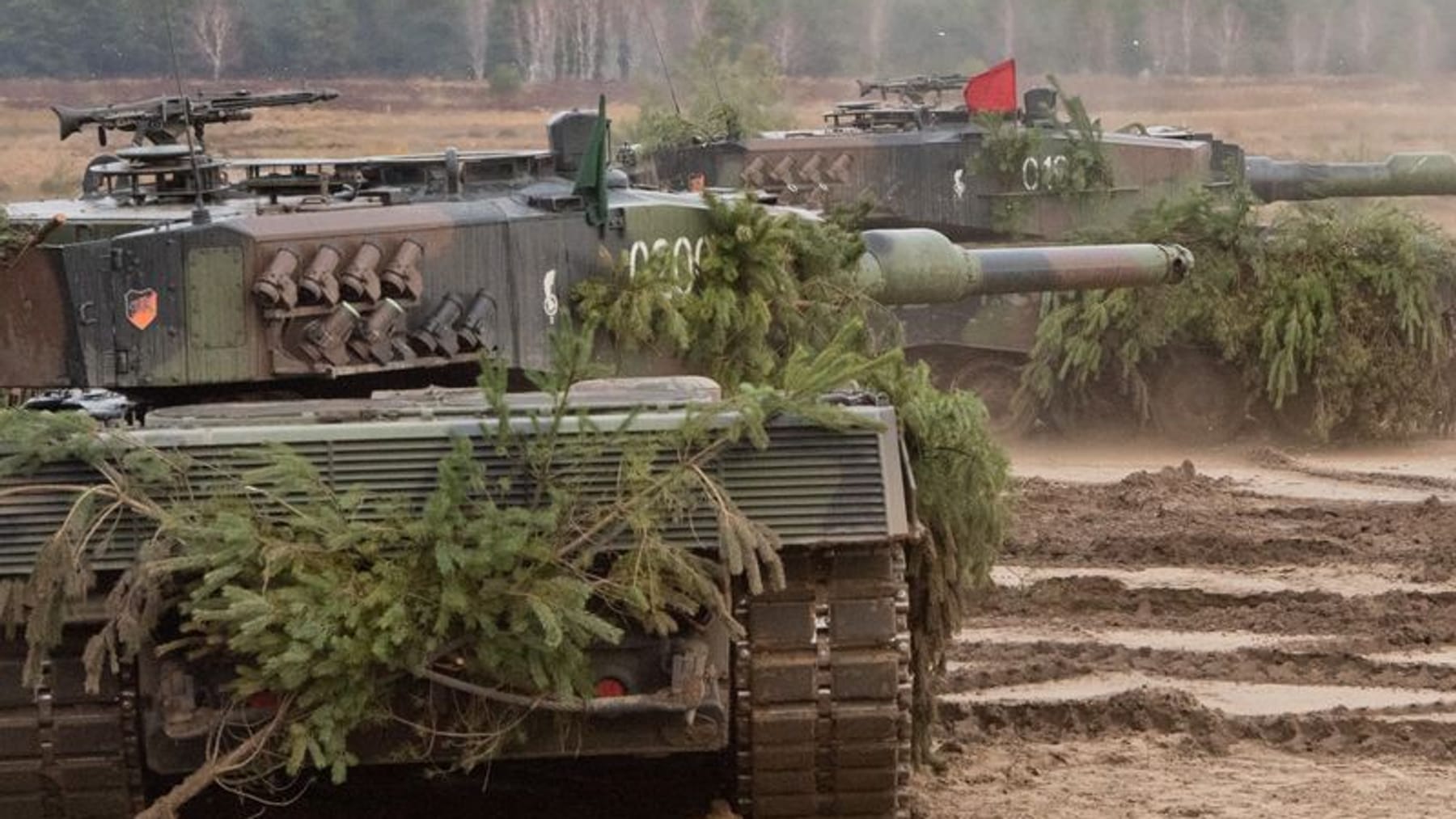 Wann die ersten Kampfpanzer in der Ukraine eintreffen