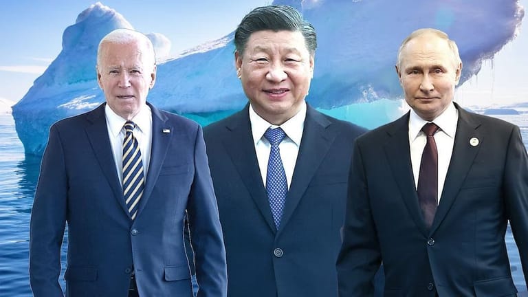 Biden, Xi, Putin: Die Großmächte rüsten in der Arktis auf.