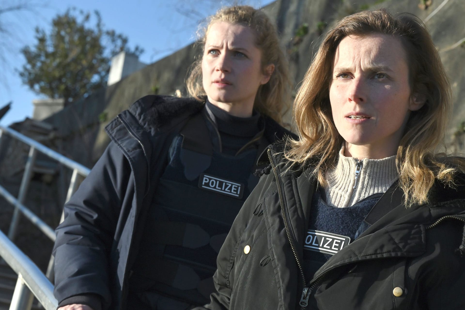"Tatort" aus Dresden: Leonie Winkler (Cornelia Gröschel) und Karin Gorniak (Karin Hanczewski) ermitteln am Sonntagabend.