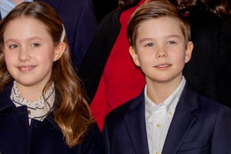 Sie feiern ihren zwölften Geburtstag: Prinz Vincent und seine Zwillingsschwester Prinzessin Josephine.