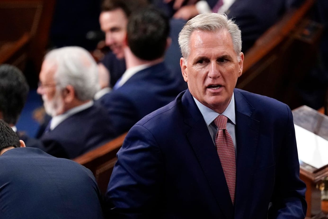 Kevin McCarthy: Der Republikaner scheiterte in den ersten drei Wahlgängen.