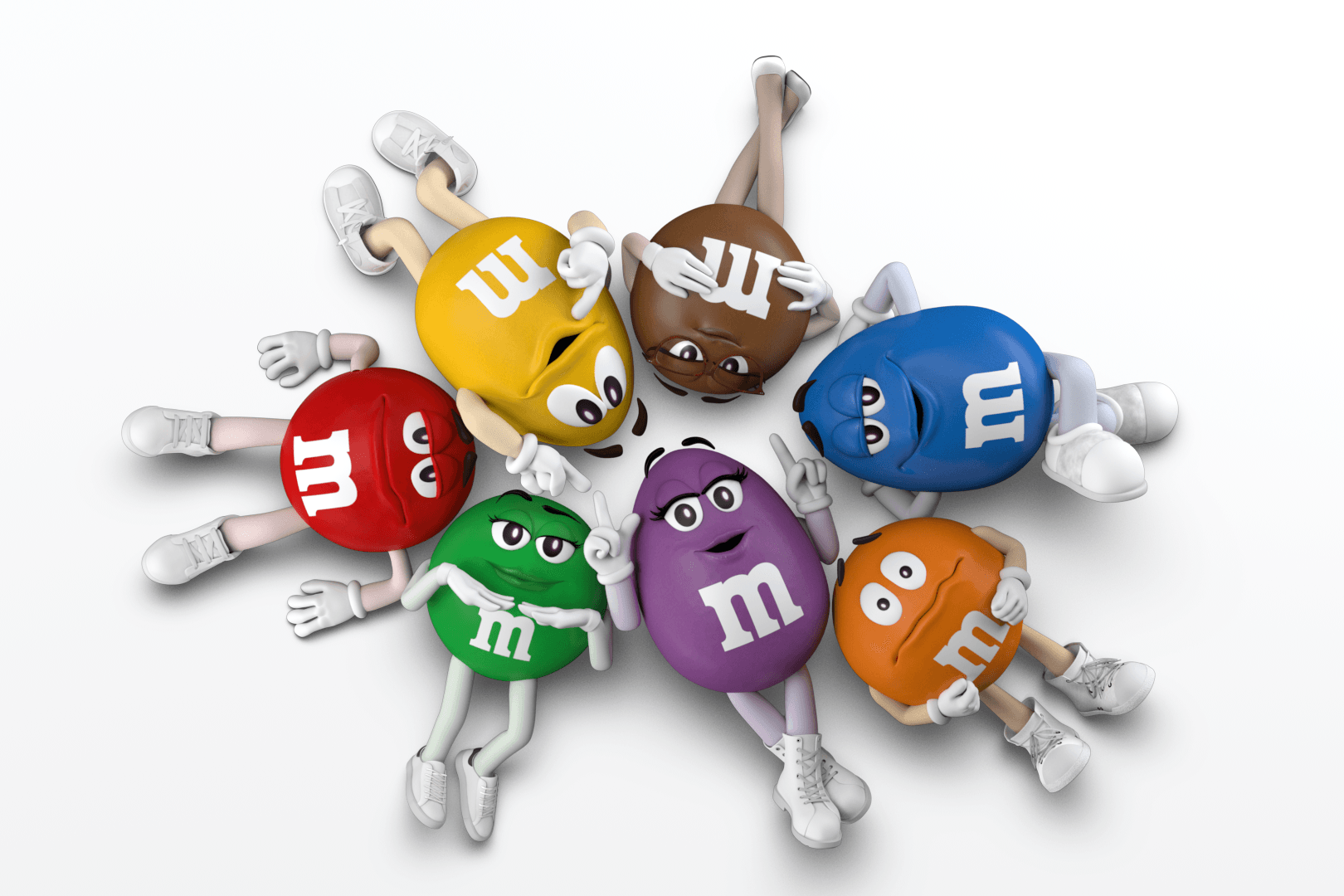 Die Charaktere von M&M's: Ihr "Umstyling" sorgte für einen Shitstorm.