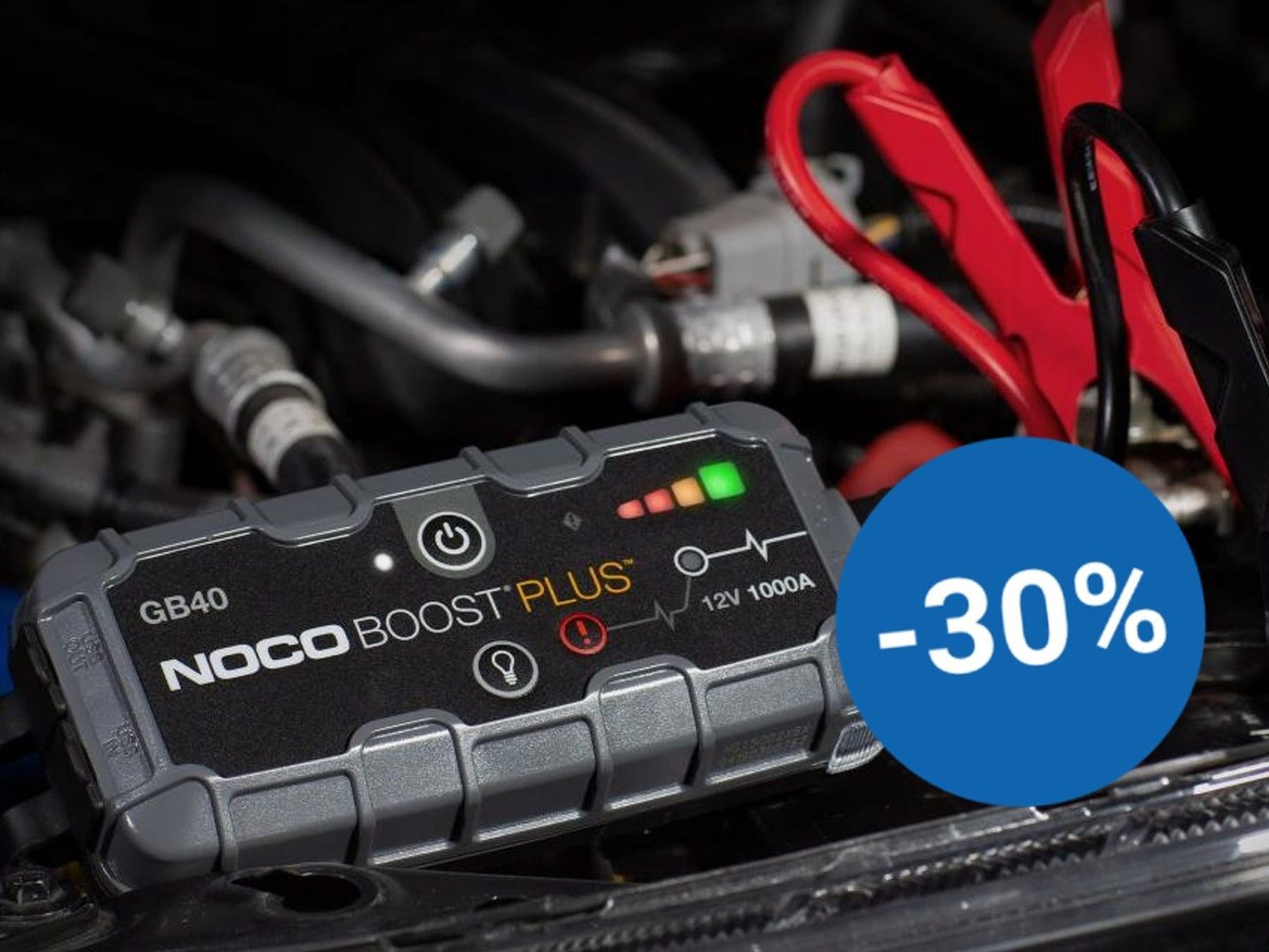Starthilfegerät fürs Auto reduziert: Noco Boost Plus GB40 im