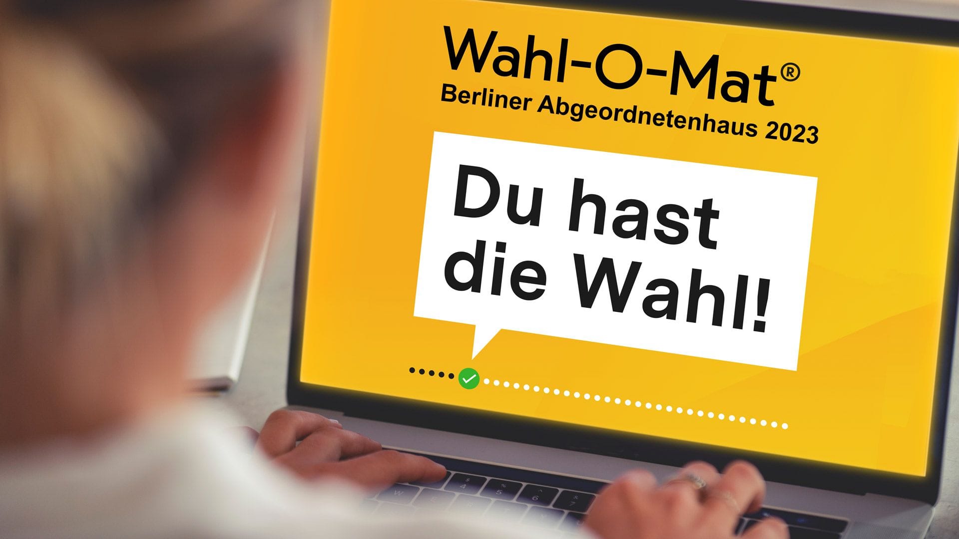 Mit dem Wahl-O-Mat für das Berliner Abgeordnetenhaus können Sie ermitteln, welche Partei Ihre Interessen am ehesten vertritt.