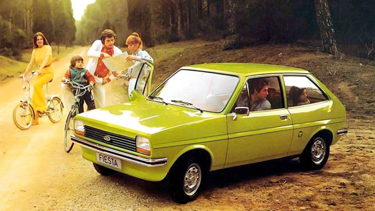 Ford Fiesta: Die erste Generation kam 1976.