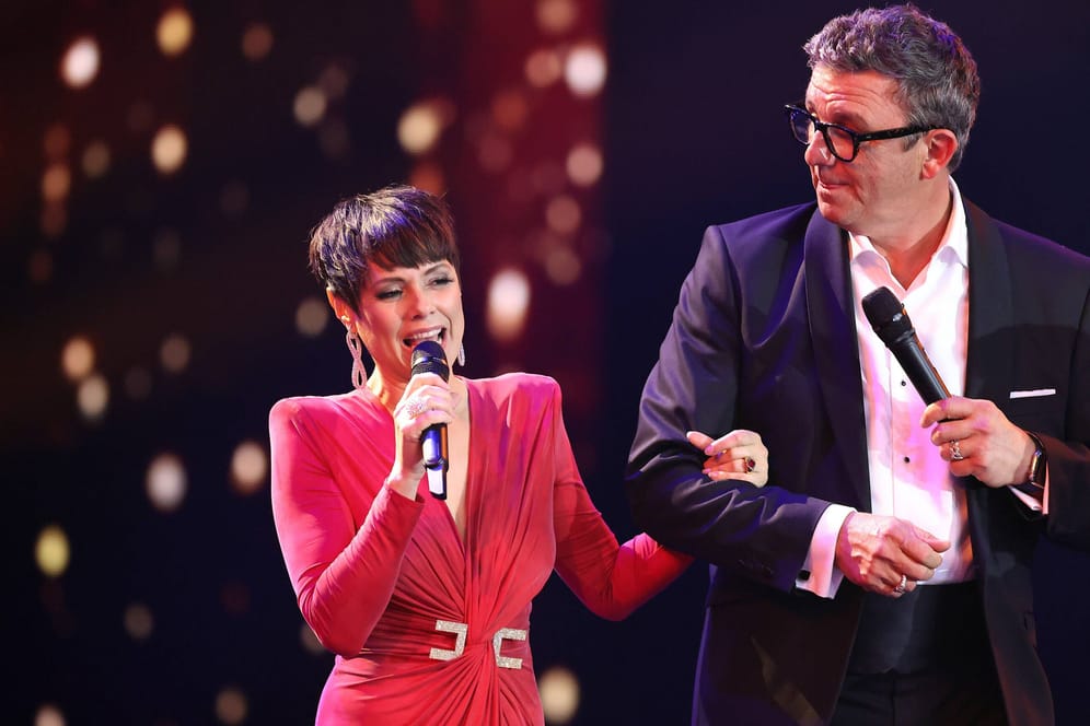 Francine Jordi und Hans Sigl: Zum ersten Mal moderierten sie gemeinsam die Silvestershow im Ersten.