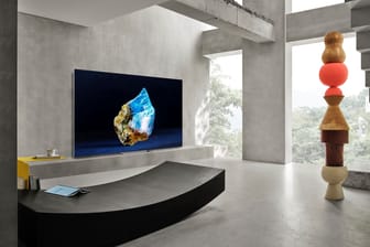 Samsung-Fernseher: Der Hersteller stellt seine neuen TV-Geräte auf der CES in Las Vegas vor.
