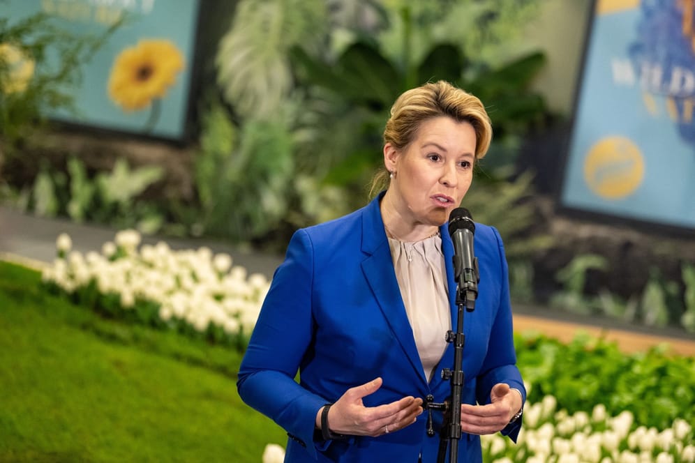 Die Regierende Bürgermeisterin von Berlin (Archivbild): Franziska Giffey will die Interessen aller Verkehrsteilnehmer berücksichtigen.