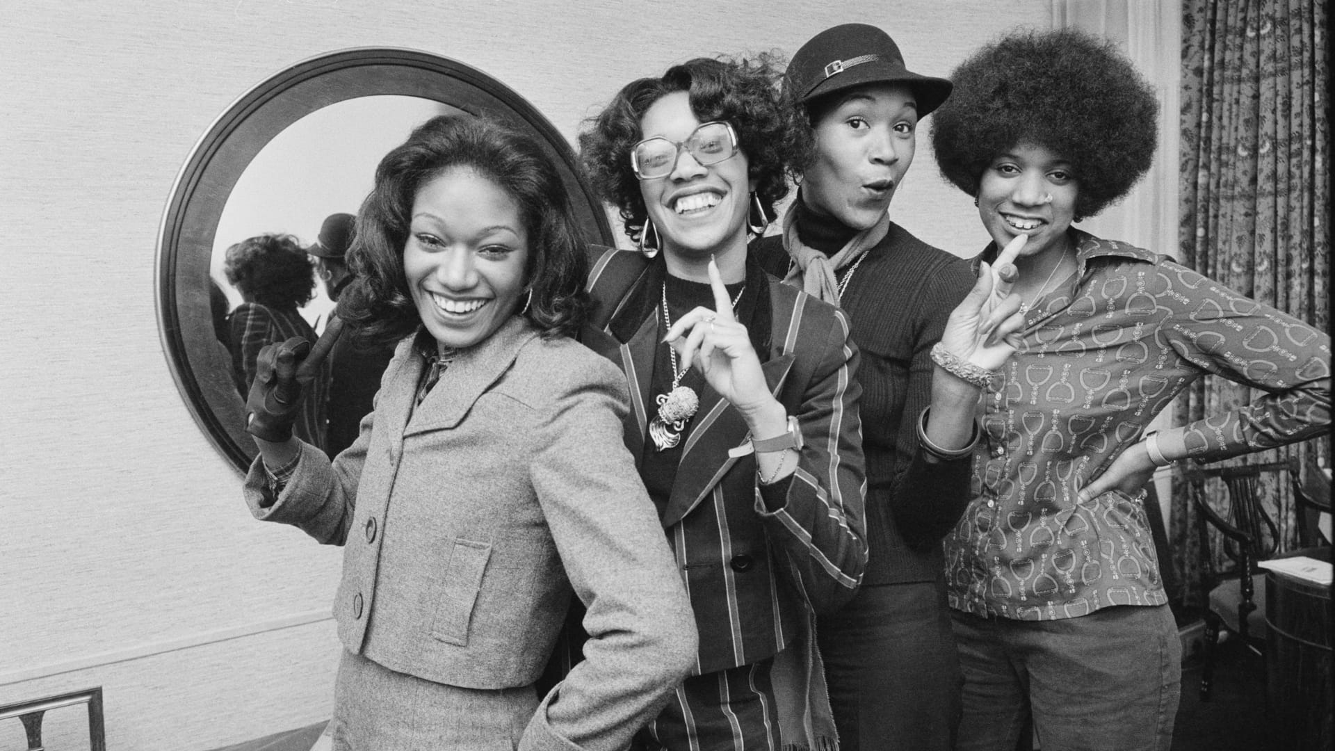 The Pointer Sisters: June, Bonnie, Anita Pointer und Ruth.