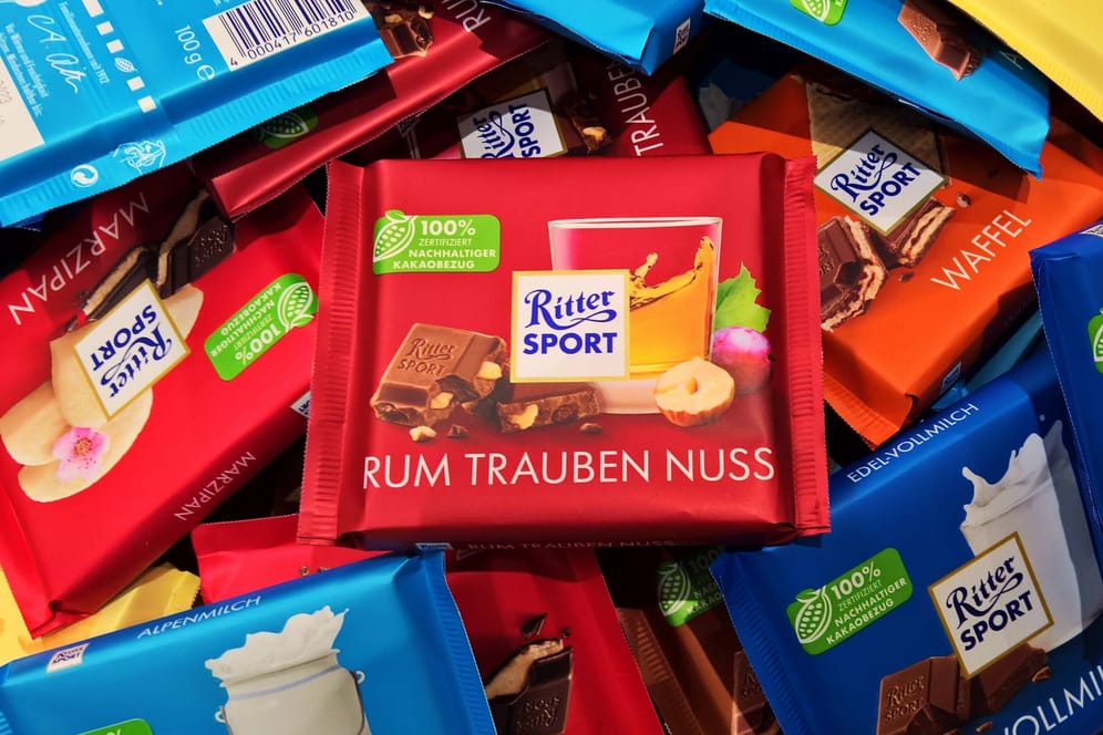 Ritter Sport Schokolade: Das Schokoladenunternehmen ist nur eines von jenen Firmen, die noch Geschäfte nach Russland führen.