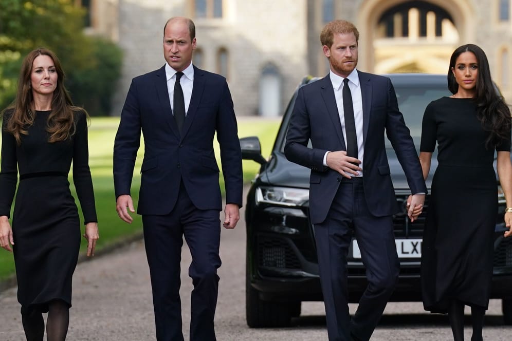 Kate, William, Harry und Meghan: Die vier Royals wurden einst als "Fab Four" bezeichnet.