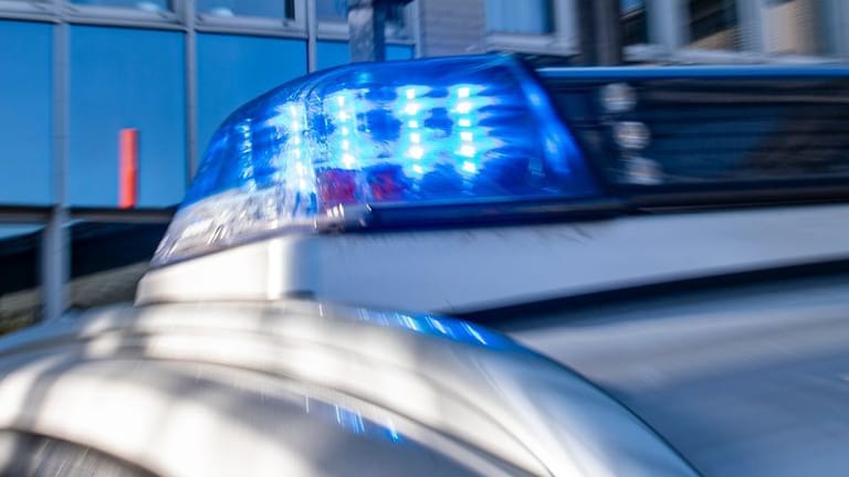 Blaulicht auf einem Polizeiwagen (Symbolfoto): Im Landkreis Straubing-Bogen wurden mutmaßlich menschliche Knochen gefunden.