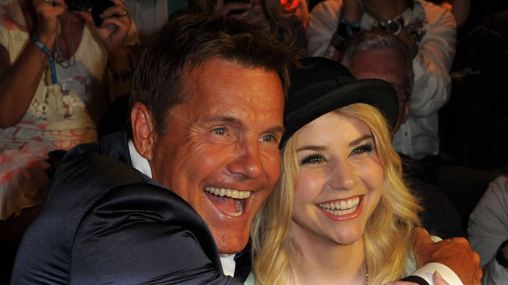 Juror Dieter Bohlen und Gewinnerin Beatrice Egli im Juli 2013: DSDS war jahrelang ein Quotenerfolg.