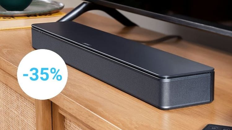 Soundbar zum Sparpreis: Bei Amazon und Media Markt ist der TV Speaker von Bose heute radikal reduziert.