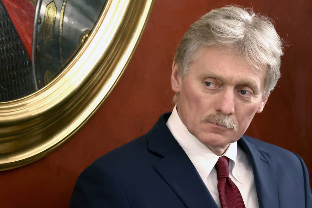 Dmitri Peskow: Der Kremlsprecher kritisiert die Panzerlieferungen des Westens.