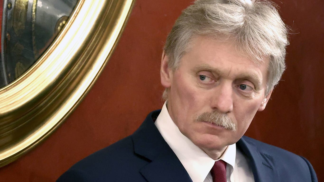 Dmitri Peskow: Der Kremlsprecher kritisiert die Panzerlieferungen des Westens.