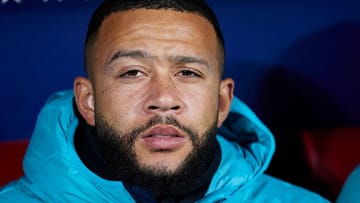 Memphis Depay: In Barcelona saß er zuletzt häufig auf der Bank.