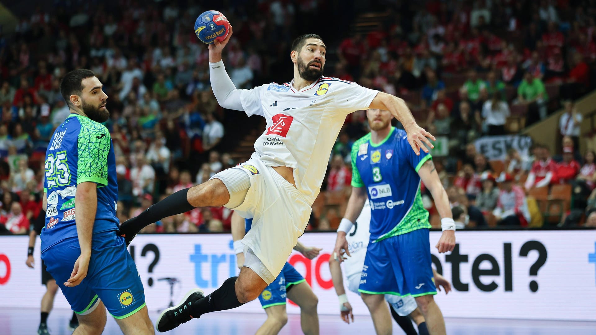 Nikola Karabatic: Der Franzose ist auch in hohem Alter noch eine beeindruckende Präsenz.