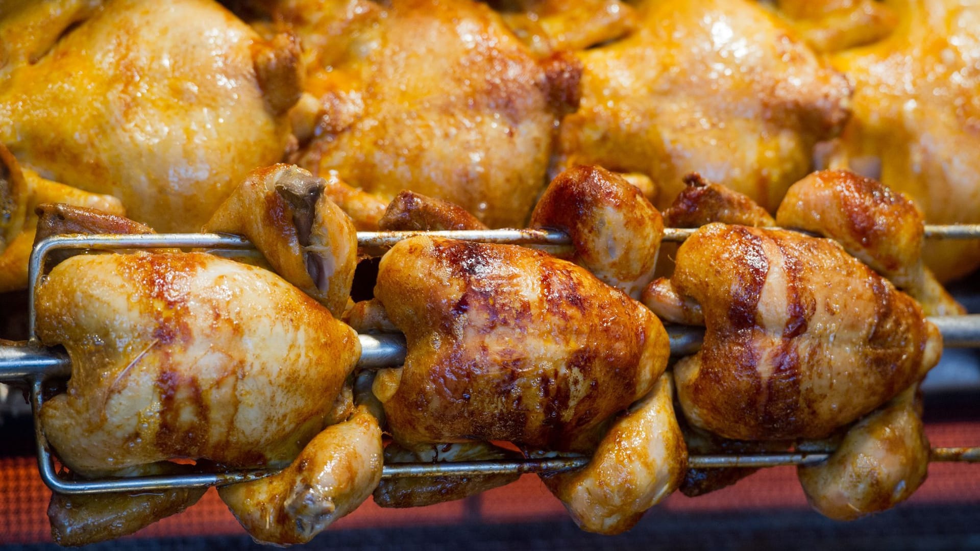 Grill-Hähnchen Grill-Hähnchen