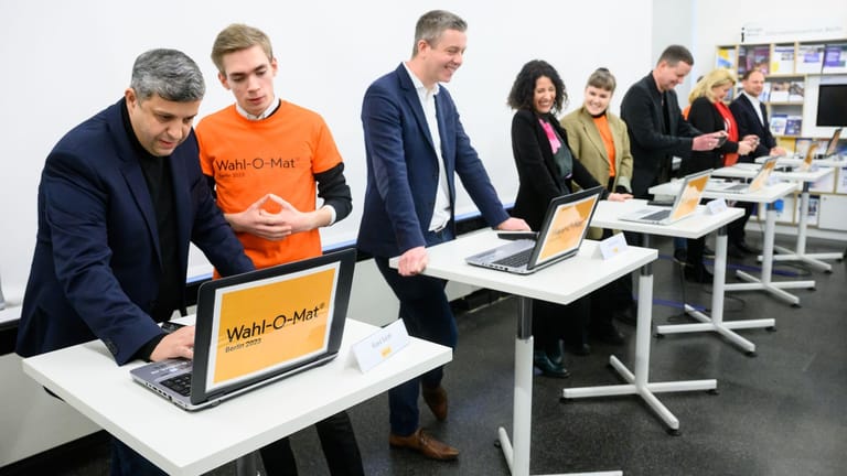 Der „Wahl-O-Mat“ zur Berliner Wahl startet