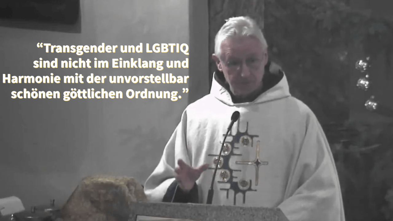 "Jesus ist auf die Welt gekommen, damit wir nicht in Absurdistan landen." Die Weihnachtsansprache von Pater Joachim Wernersbach sorgte erst im Netz und nun auch in den eigenen Reihen für deutliche Reaktionen.