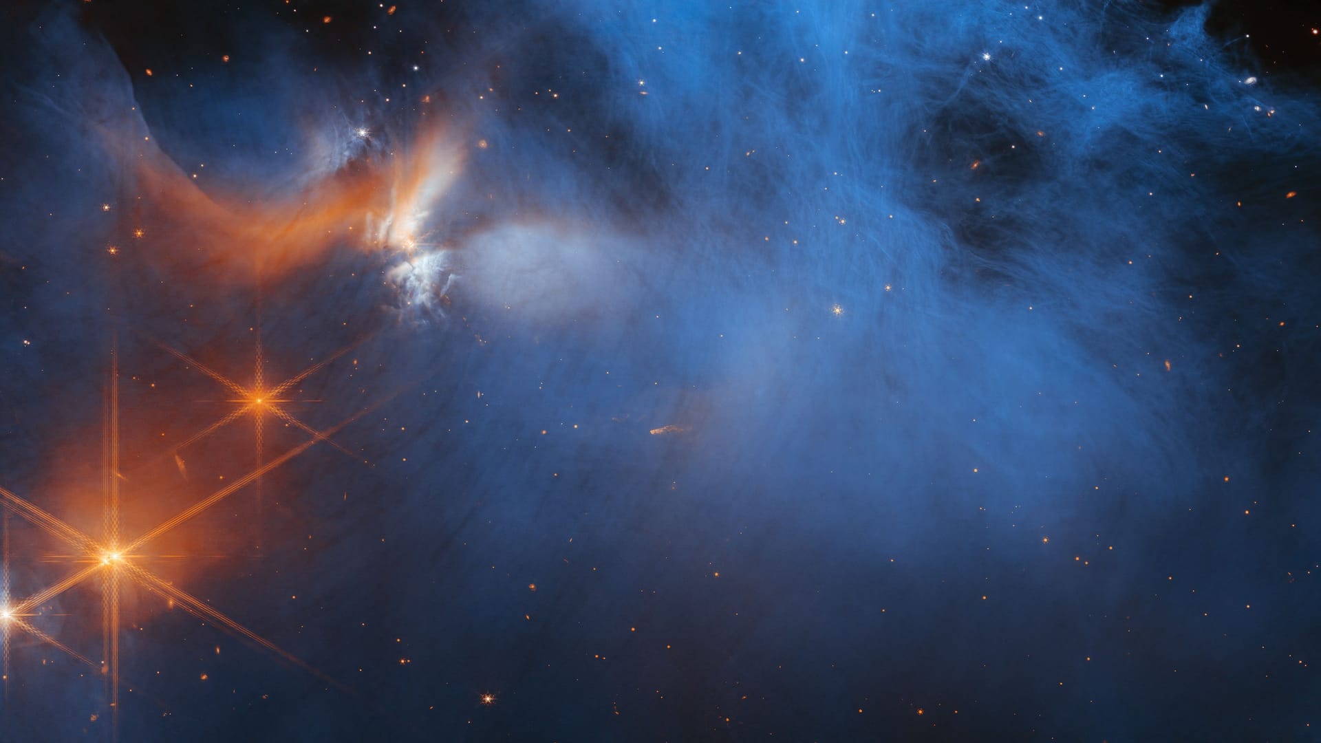 "Chamäleon 1": Die Eiswolke befindet sich rund 600 Lichtjahre von der Erde entfernt.