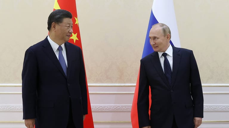 Xi Jinping und Wladimir Putin im September letzten Jahres: Wie groß ist das gegenseitige Vertrauen wirklich?