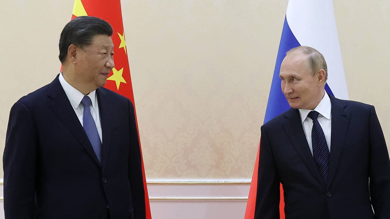 Xi Jinping und Wladimir Putin im September letzten Jahres: Wie groß ist das gegenseitige Vertrauen wirklich?