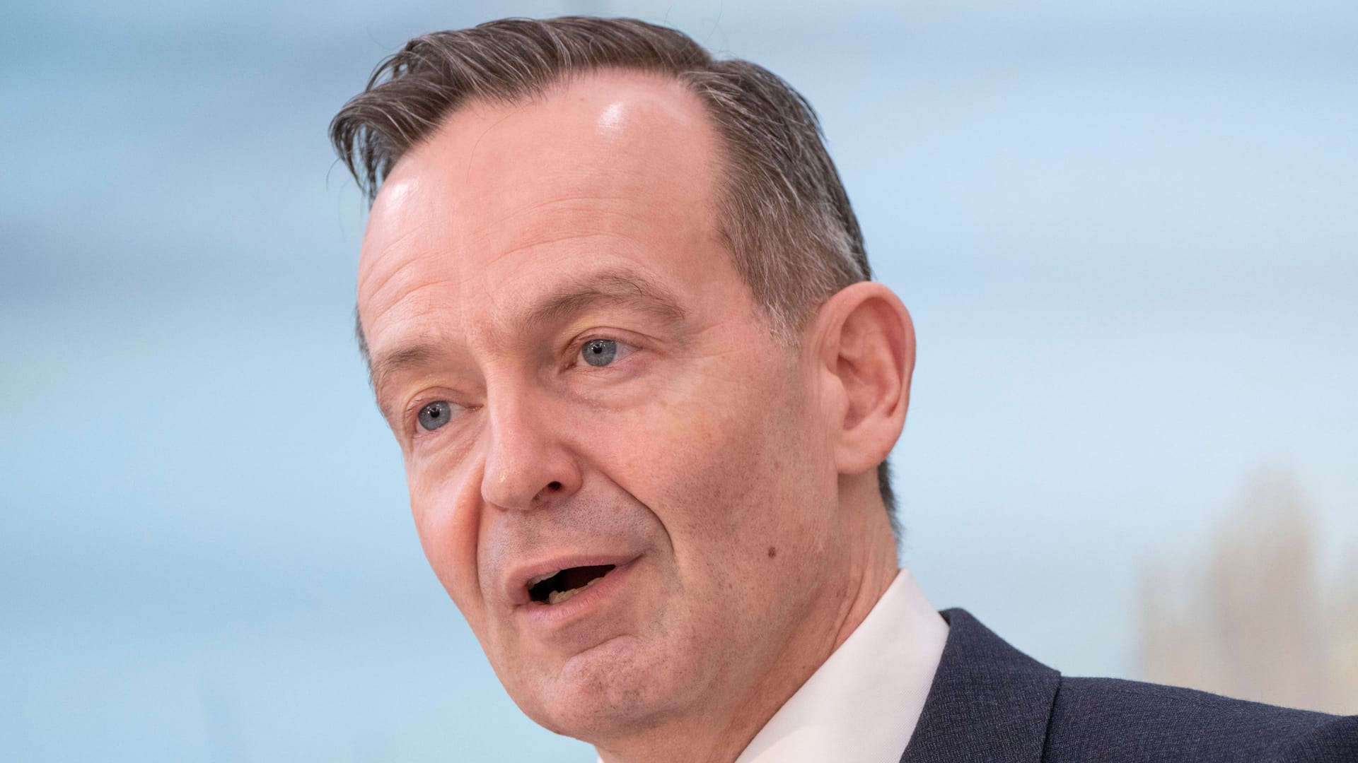 Ehrengast Volker Wissing (Archivfoto): Er wird auf Einladung der "Stiftung Haus Seefahrt" nach Bremen kommen.