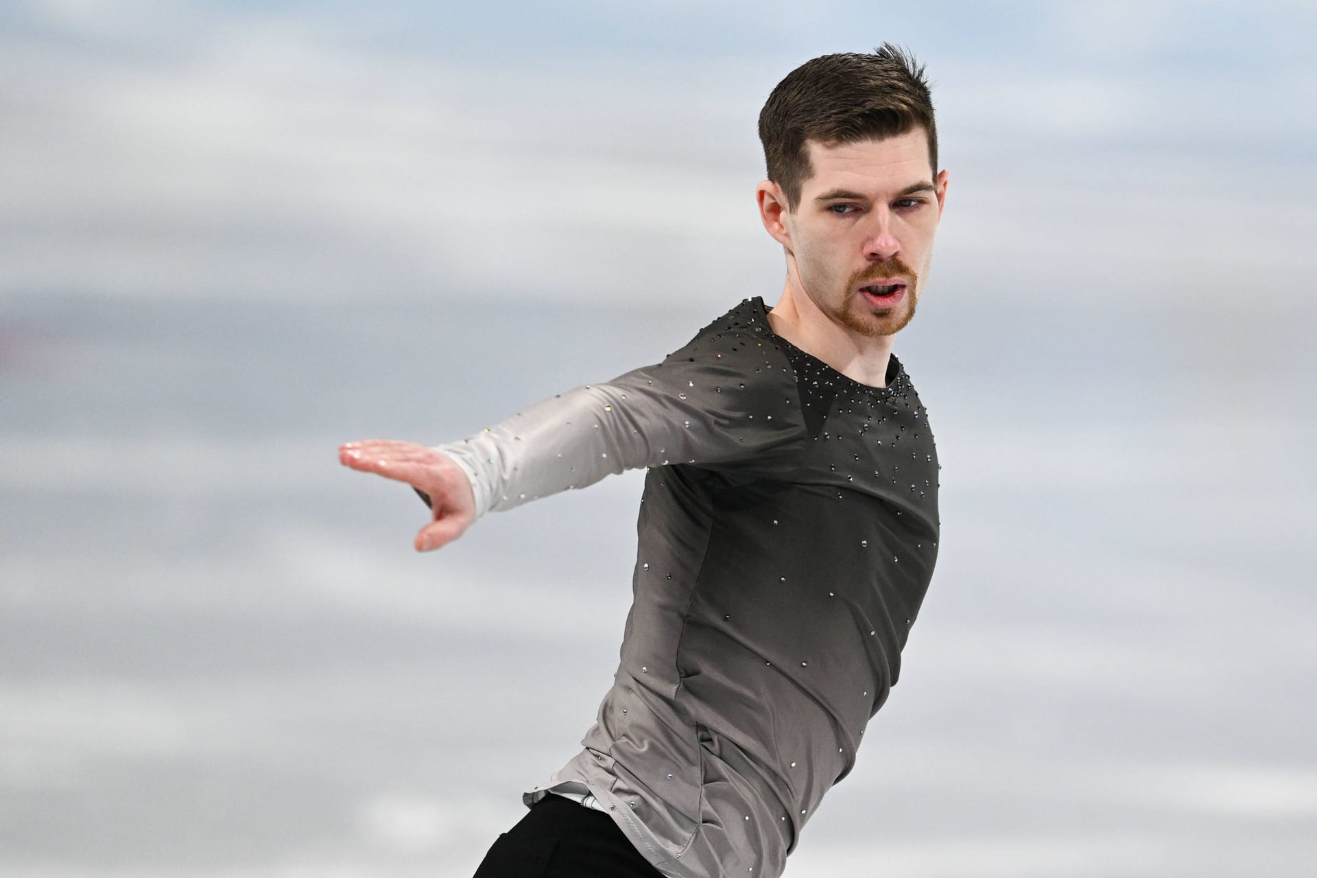 Paul Fentz: Der Eiskunstläufer ist viermaliger deutscher Meister.