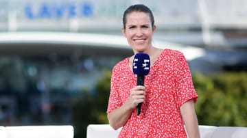 Justine Henin: Die Belgierin arbeitet bei den Australian Open für den paneuropäischen Sender Eurosport.