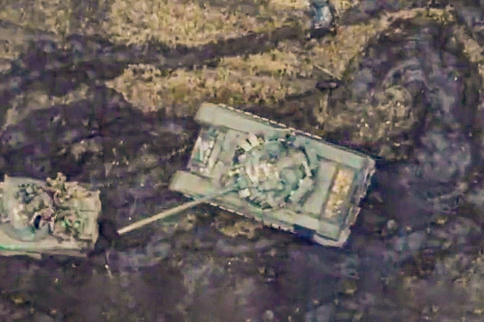 Ein russischer Panzer