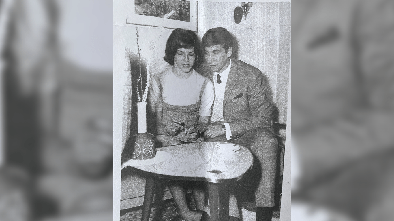 Ein altes Foto von Leers und seiner Ex-Frau: Die Ehe zerbrac nach acht Jahren.