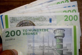 Dänische Kronen: Bargeld spielt für die Dänen kaum noch eine Rolle.