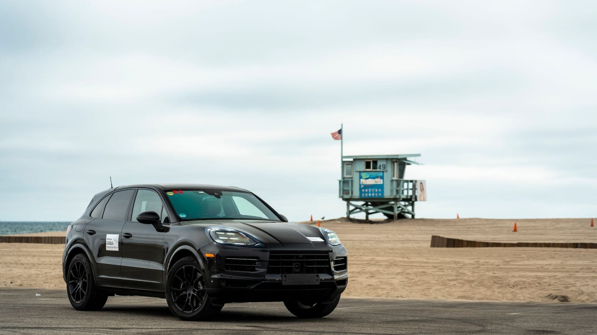 Ab April bestellbar: Der neue Porsche Cayenne, hier noch leicht getarnt.