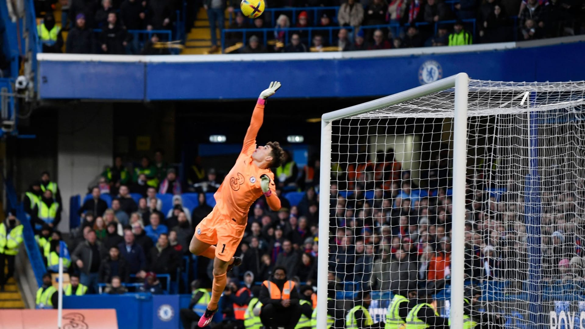 Chelsea-Torwart Kepa behielt eine weiße Weste gegen Crystal Palace.