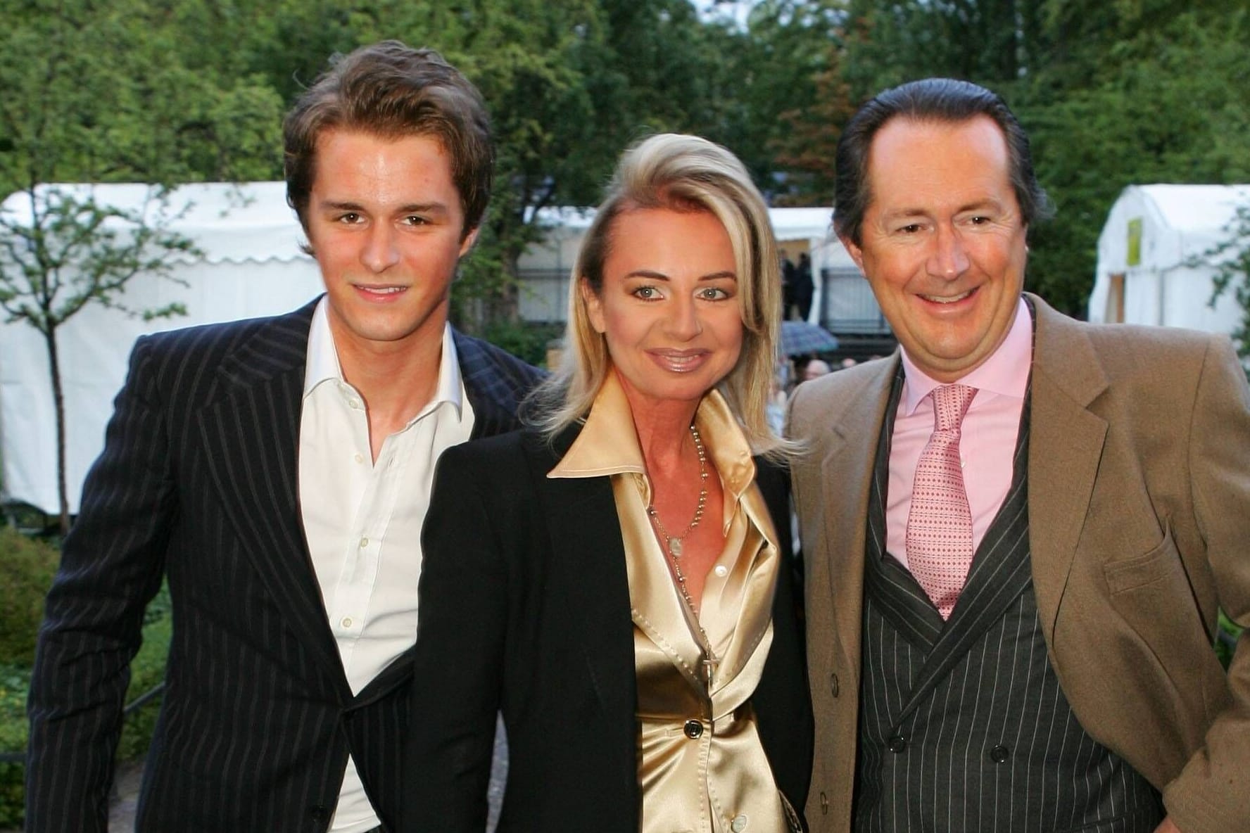 hilip, Brigitte und Robert Schuler-Voith 2004 bei der Eröffnung der Friedrich Christian Flick Collection im Hamburger Bahnhof Berlin