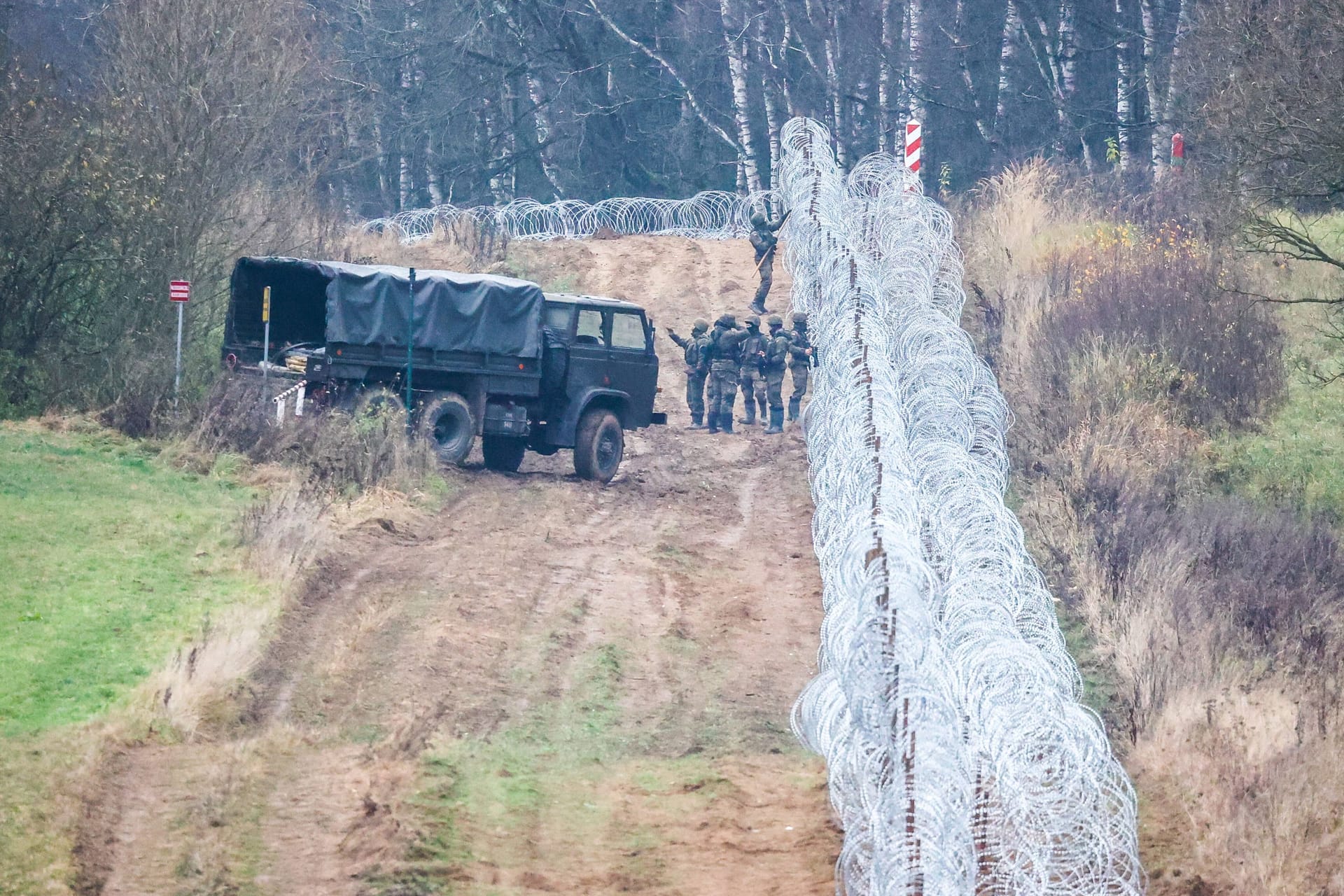 Grenze zwischen Polen und der russischen Exklave Kaliningrad (Symbolbild): Der Ex-Soldat sei auf dem Weg nach Hause, so der US-amerikanische Verhandler.