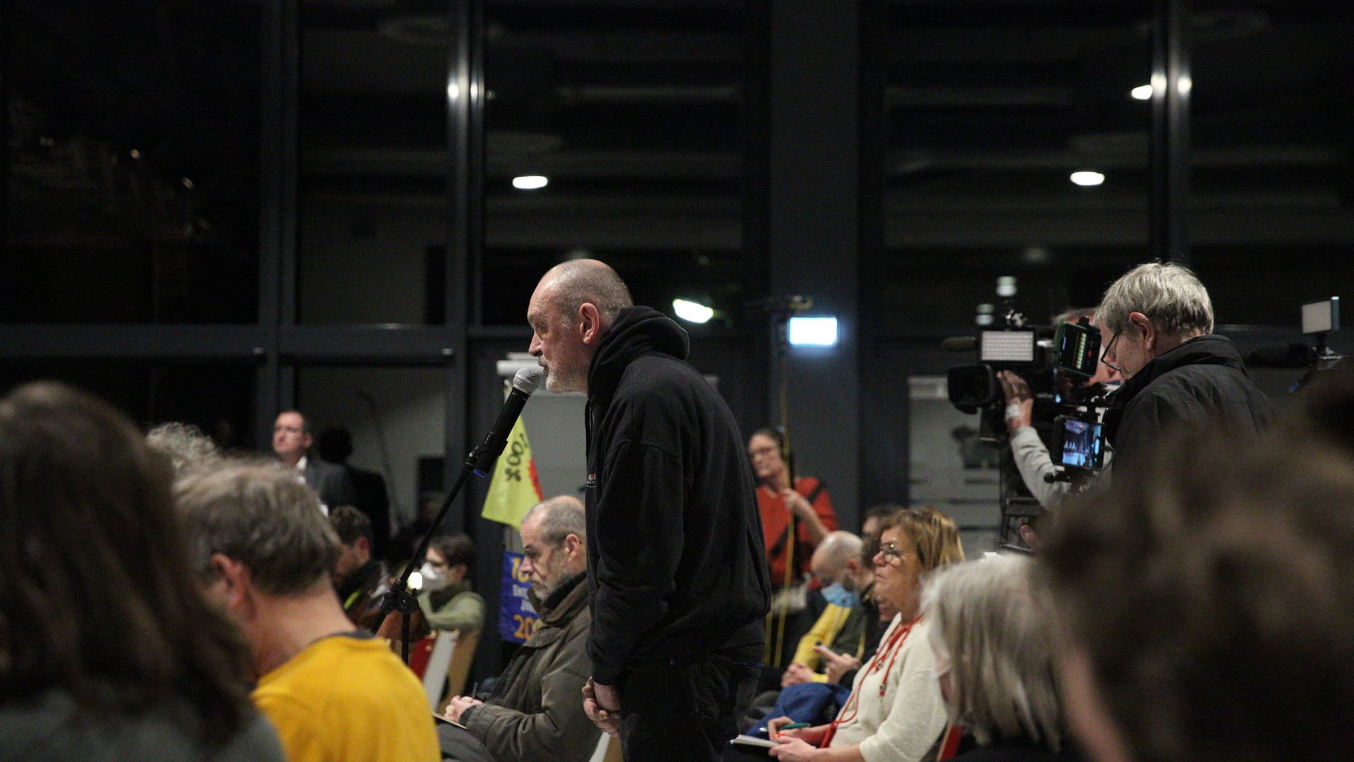 Winfried Bernhard, Sprecher der Klimagruppe Extinction Rebellion.