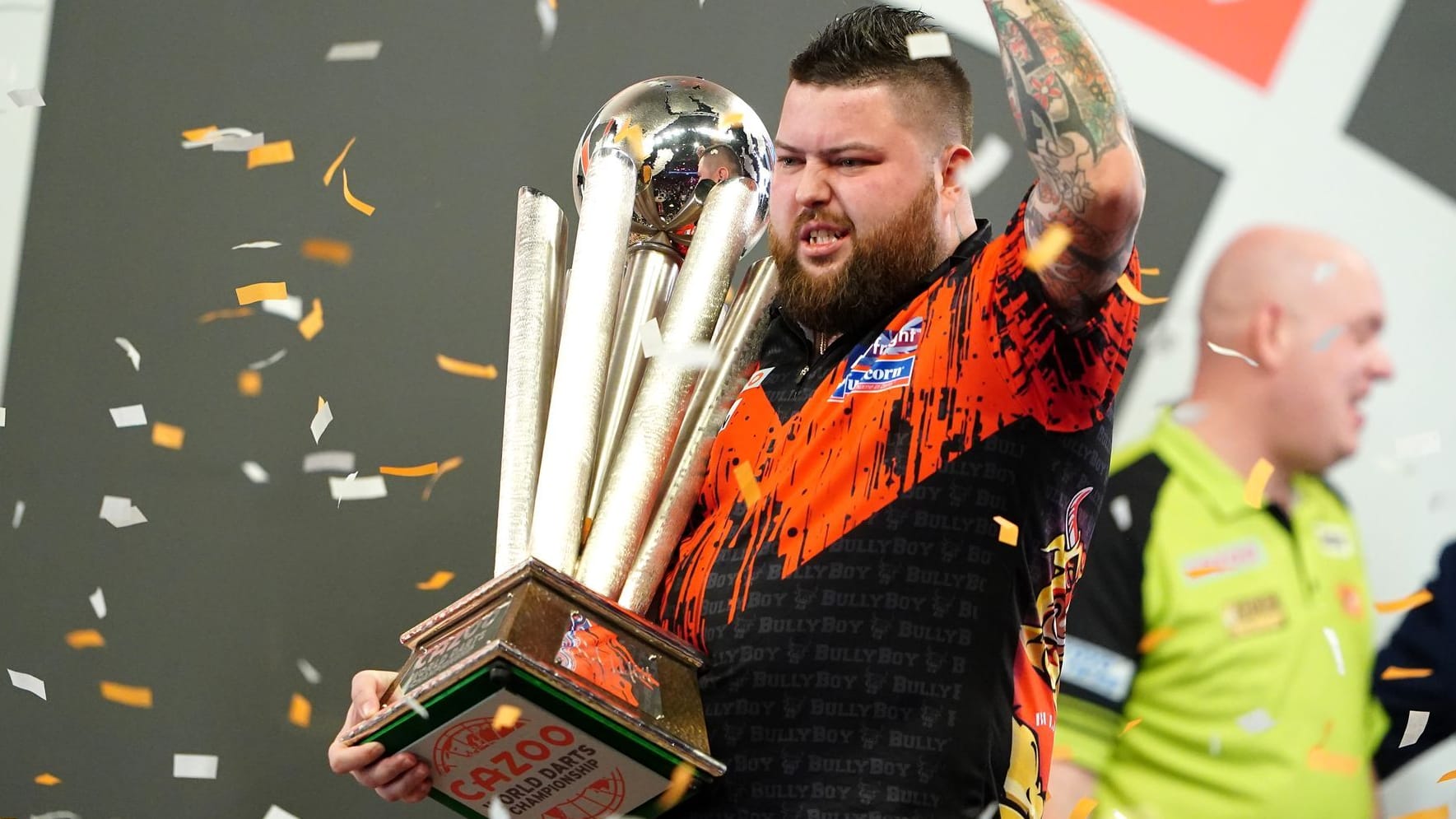 Michael Smith: Der Engländer ist zum ersten Mal Darts-Weltmeister.