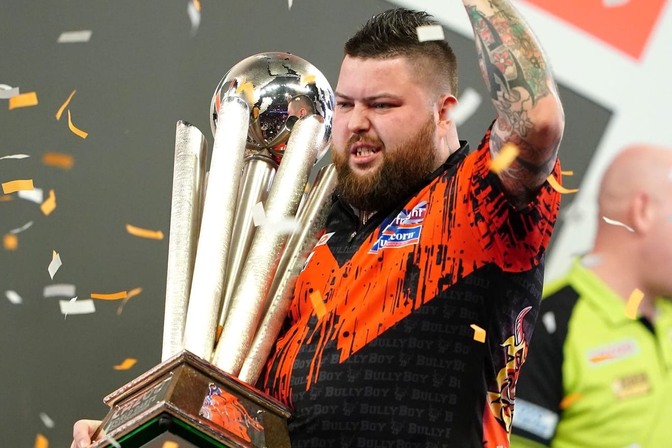 Michael Smith: Der Engländer ist zum ersten Mal Darts-Weltmeister.