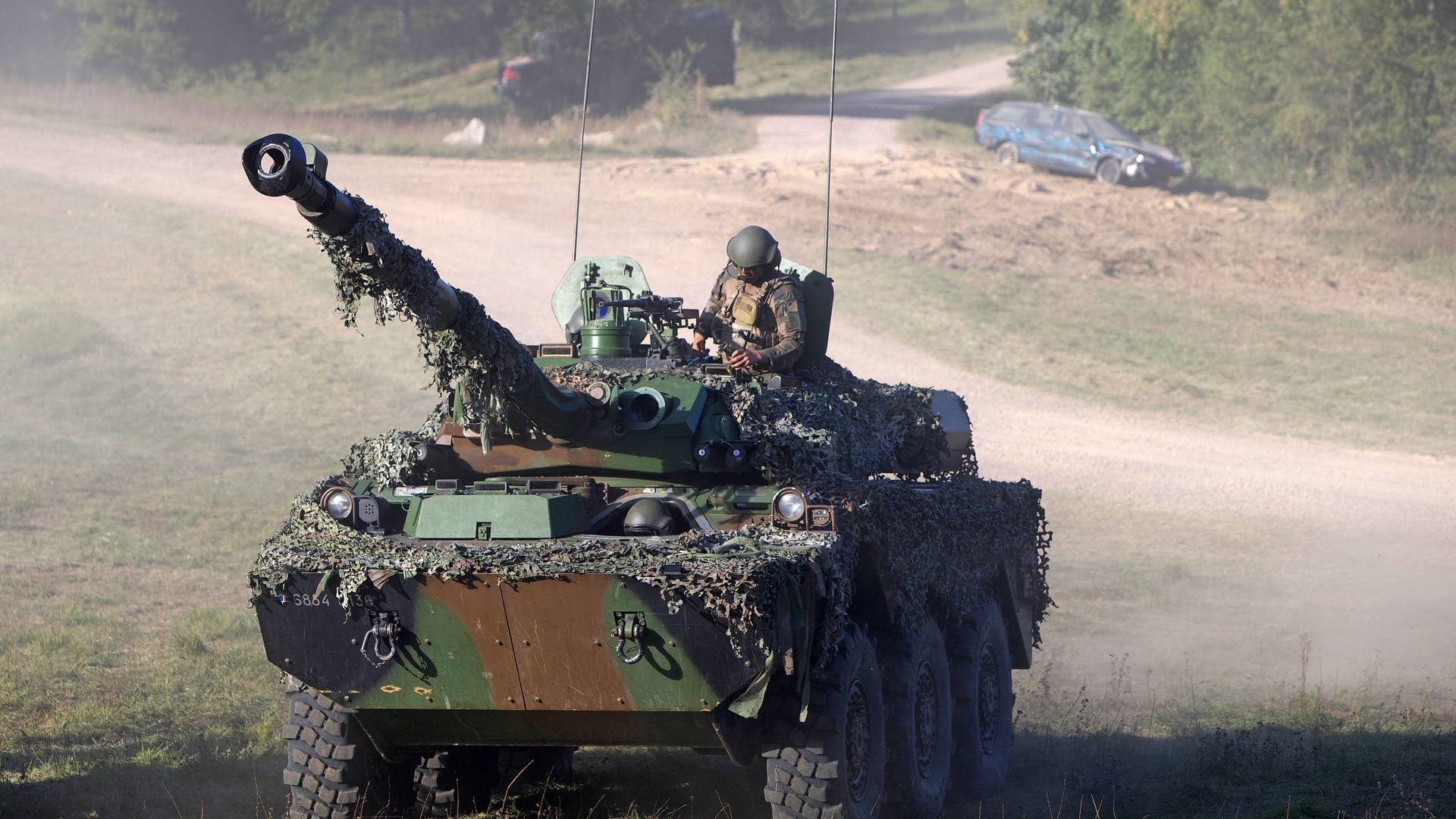 Eine AMX-10 RC-Panzer französischer Bauart: Dieses Modell soll bald in der Ukraine eingesetzt werden.