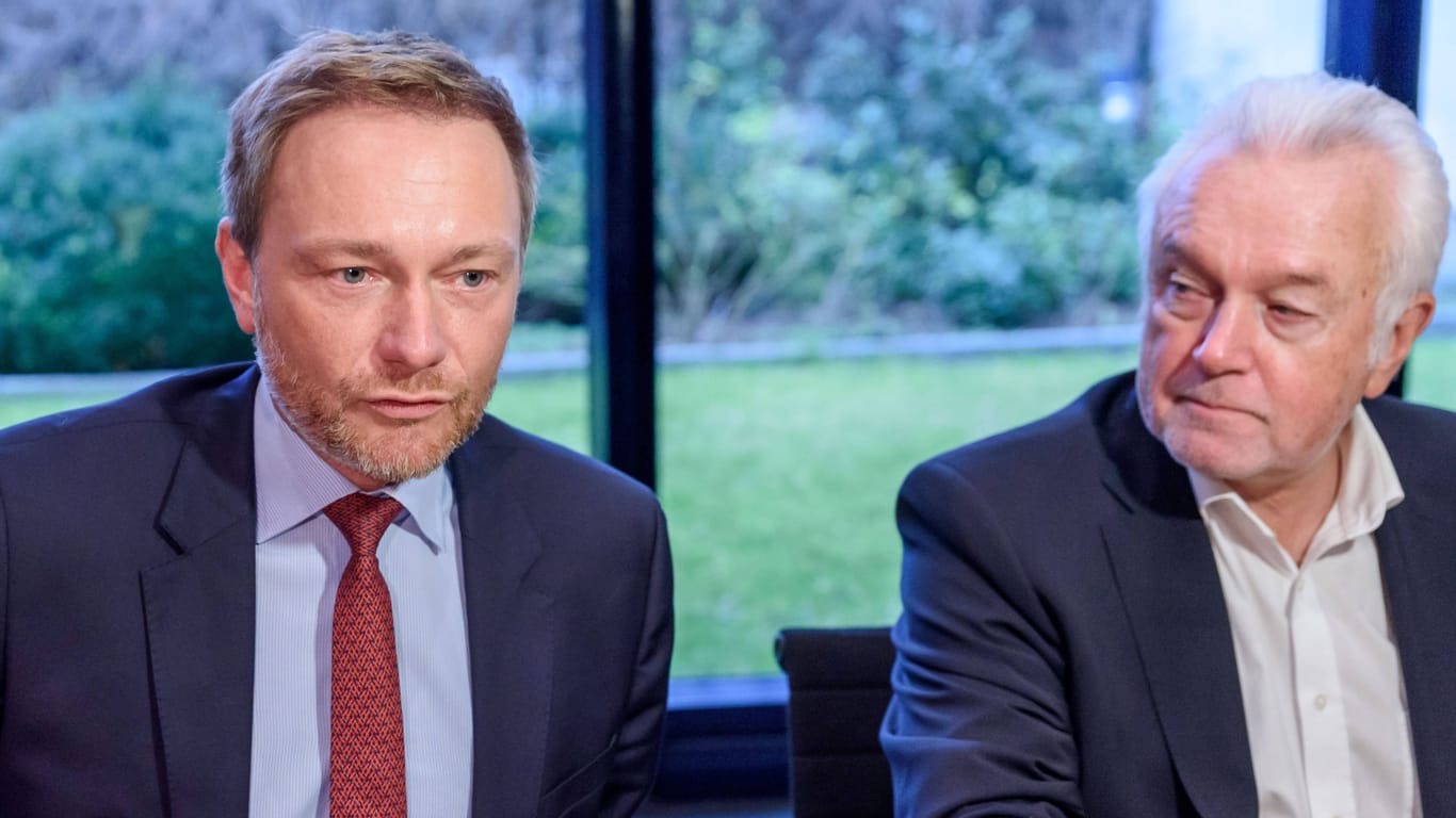 Christian Lindner und Wolfgang Kubicki (FDP) (Archivbild): Kubicki forderte, dass die Berliner Justizsenatorin zurücktreten solle.
