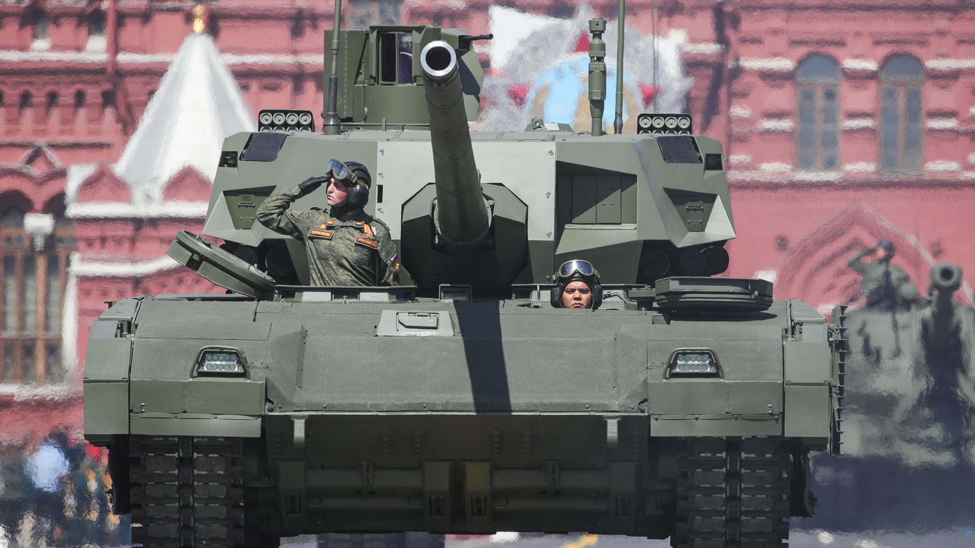 Russischer T-14 Armata (Archivbild): Der gefürchtete russische Kampfpanzer könnte eine Luftnummer sein, so Experte Ralf Raths.